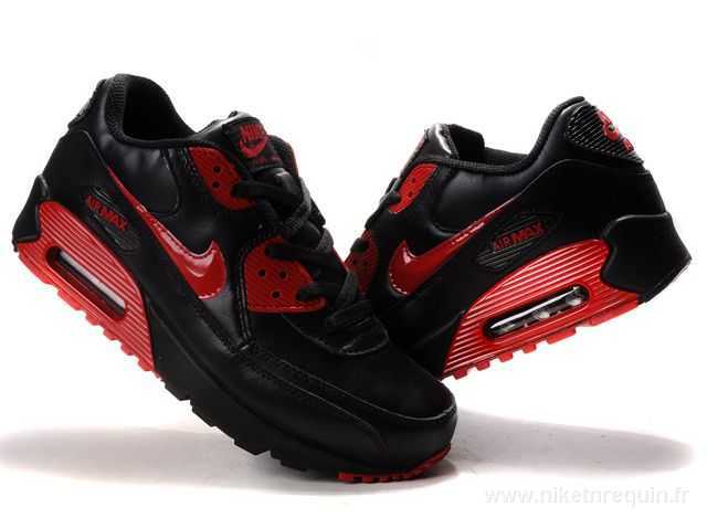 Noir Rouge Air Max 90